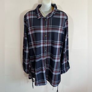 Women’s Robert Louis Long-Sleeve Bottom-Down Shirt Size Medium